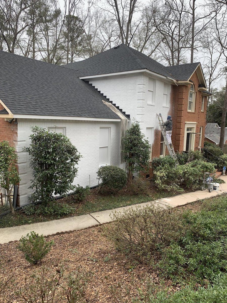Home exterior before the work