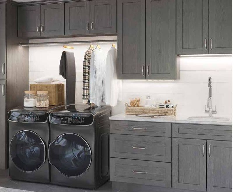 Laundry room cabinets