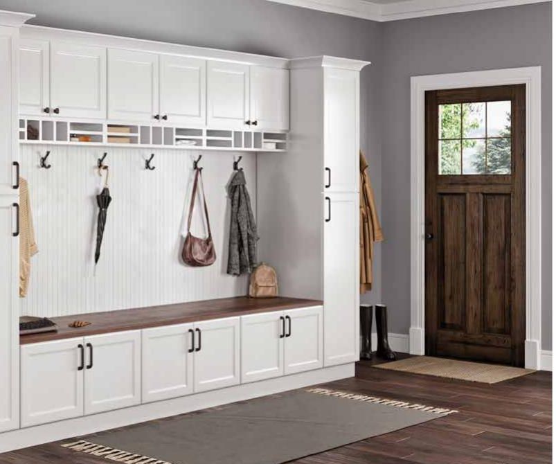 Mudroom cabinets