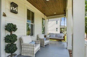 Covered porch